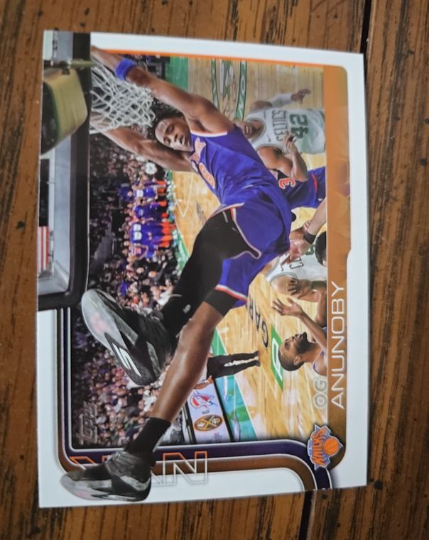 2025 Topps Flagship #15 OG Anunoby — front