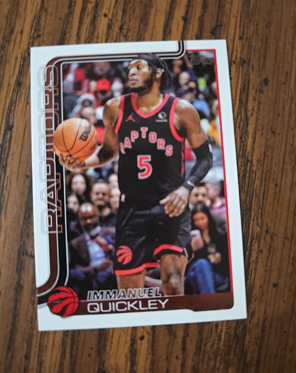 2025-26 Topps Basketball #32 Immanuel Quickley — front