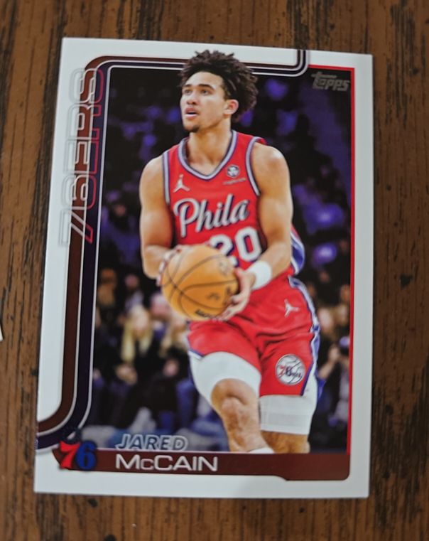 2025-26 Topps #24 Jared McCain — front