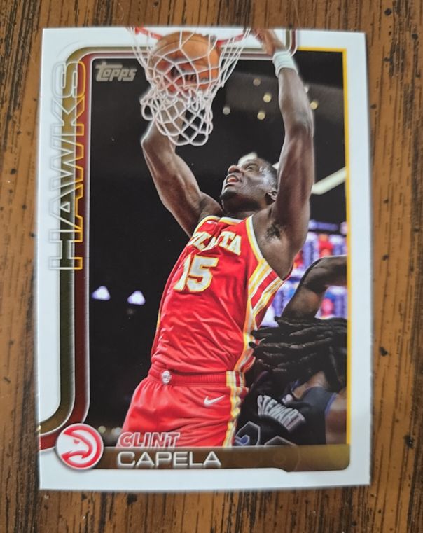 2025-26 Topps #63 Clint Capela — front