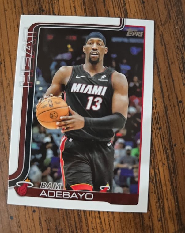 2025-26 Topps #75 Bam Adebayo — front