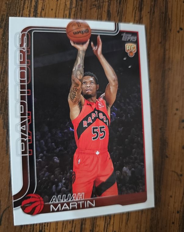 2025-26 Topps #240 Alijah Martin — front