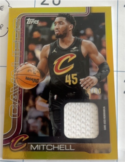2025-26 Topps Basketball #FRO-DM Donovan Mitchell — front