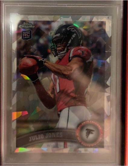 2011 Topps Chrome #131 Julio Jones — front