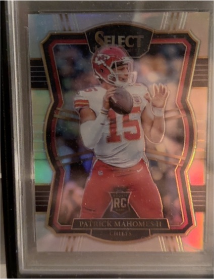 2017 Panini Select #103 Patrick Mahomes II — front