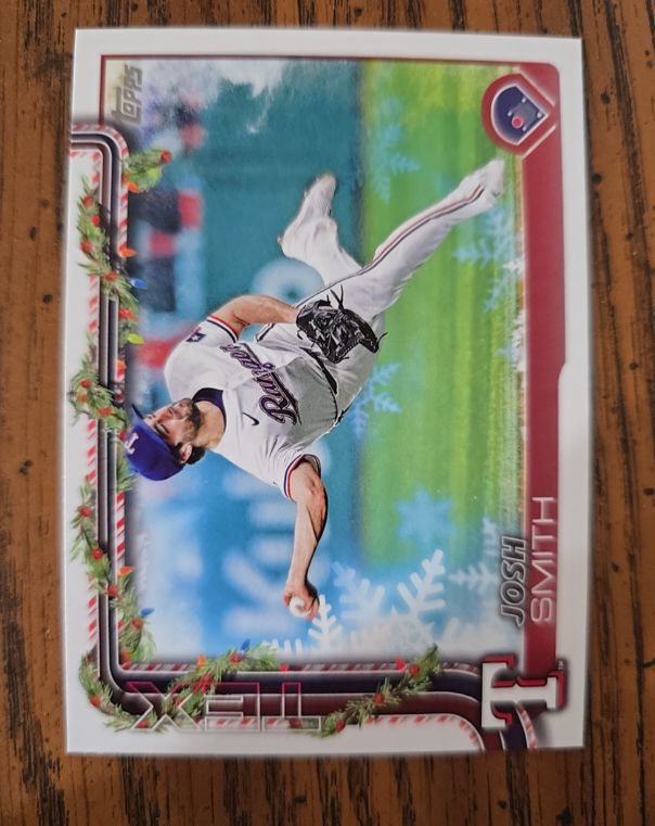 2025 Topps Holiday #H153 Josh Smith — front