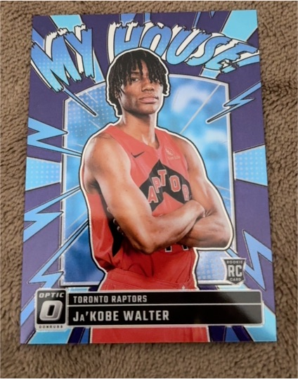 2024-25 Panini Donruss Optic #10 Ja'Kobe Walter My House — front