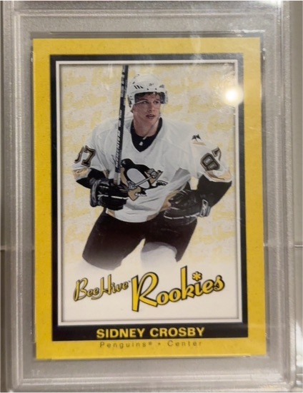 2005-06 Upper Deck Bee Hive #101 Sidney Crosby Rookie — front