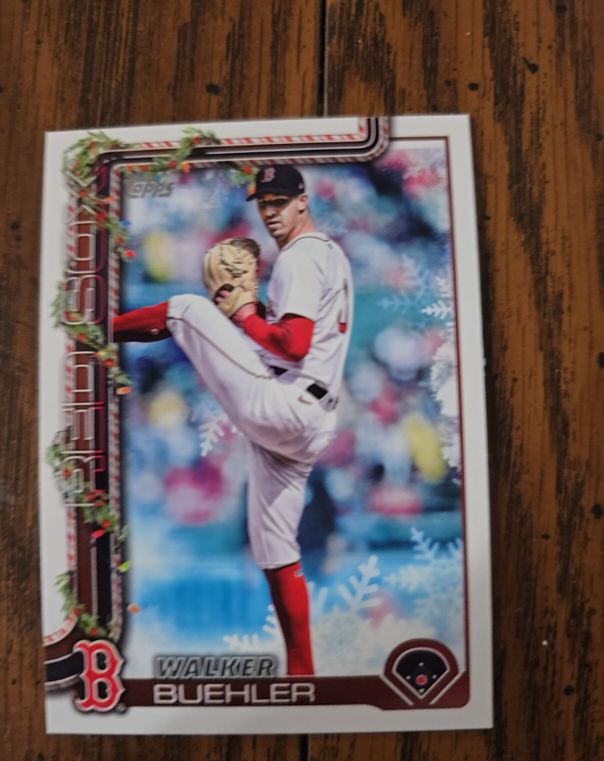 2025 Topps Holiday #H197 Walker Buehler — front