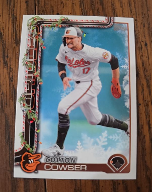 2025 Topps Holiday #H157 Colton Cowser — front
