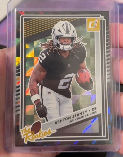 2025 Donruss The Rookies #7 Ashton Jeanty — front