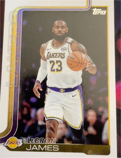 2025-26 Topps #150 LeBron James — front