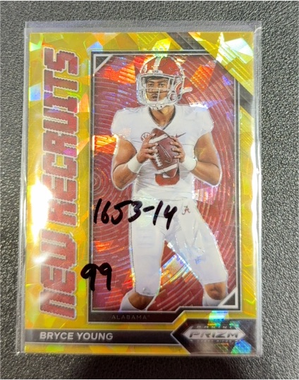 2023 Panini Prizm Draft Picks New Recruits #NR-1 Bryce Young — front