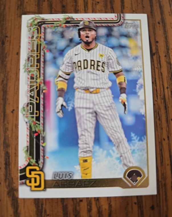2025 Topps Holiday #H151 Luis Arraez — front