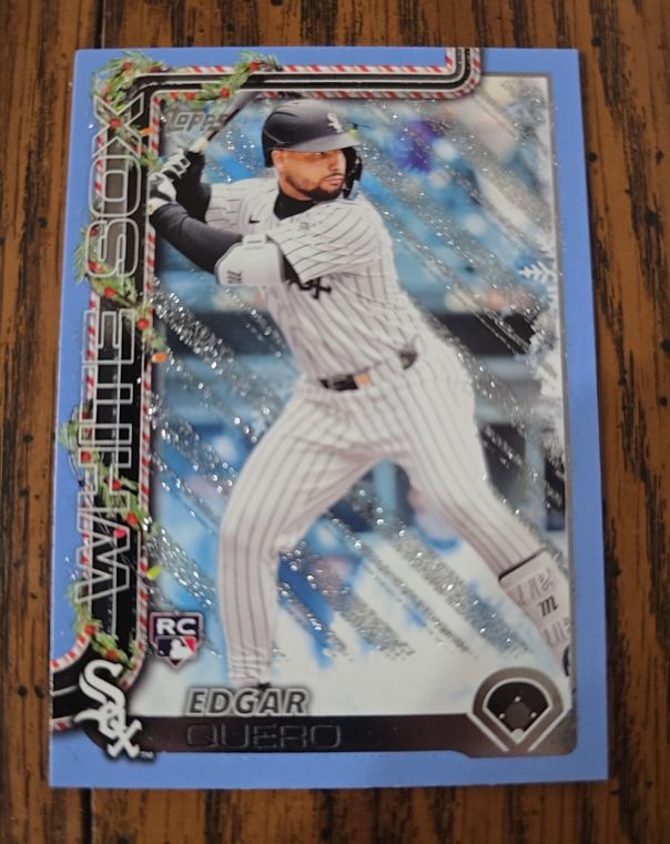 2025 Topps Holiday #H37 Edgar Quero — front