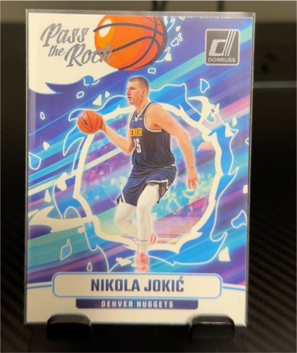 2024-25 Panini Donruss #8 Nikola Jokic Pass the Rock — front