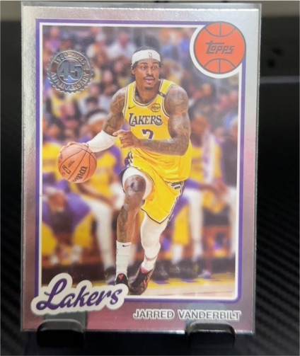 2025-26 Topps 45th Anniversary #80BK-50 Jarred Vanderbilt — front