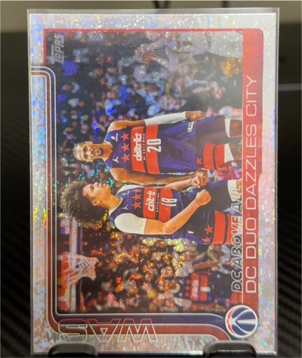 2025-26 Topps #285 DC Above All: DC Duo Dazzles City — front