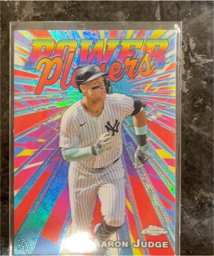 2025 Topps Chrome #PP-1 Aaron Judge Power Players — front