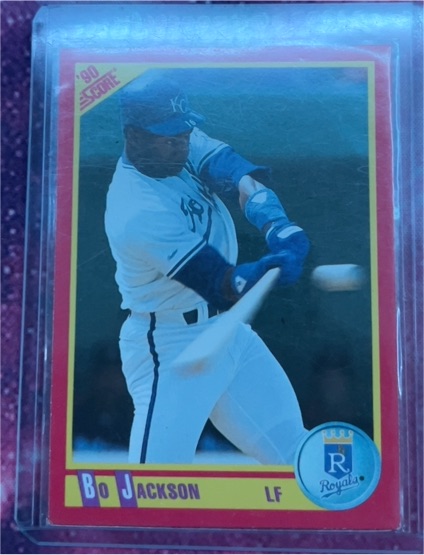1990 Score #280 Bo Jackson — front