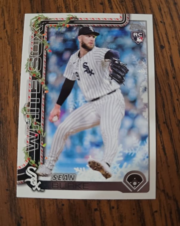 2025 Topps Holiday #H106 Sean Burke — front