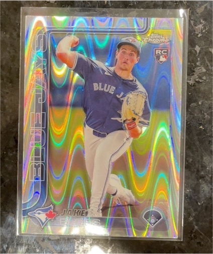 2025 Topps Chrome #188 Jake Bloss — front
