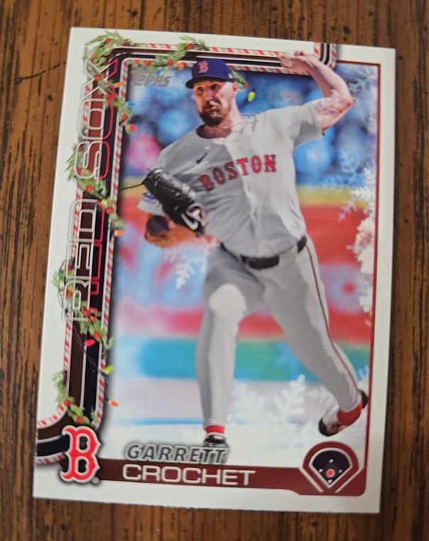 2025 Topps Holiday #H22 Garrett Crochet — front
