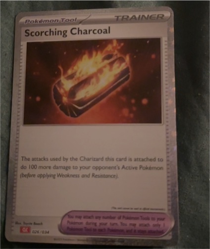 2023 Pokémon Classic Collection #026 Scorching Charcoal — front