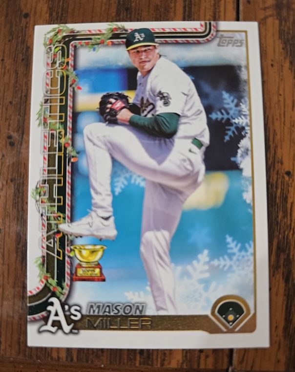 2025 Topps Holiday #H48 Mason Miller — front