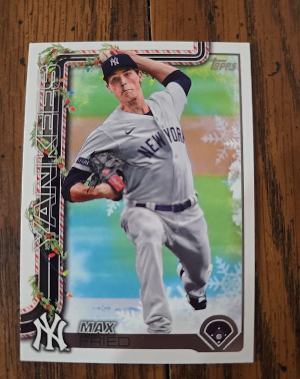 2025 Topps Holiday #H119 Max Fried — front