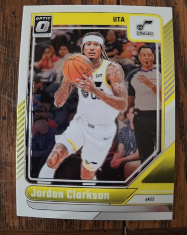 2024-25 Panini Donruss Optic #122 Jordan Clarkson — front