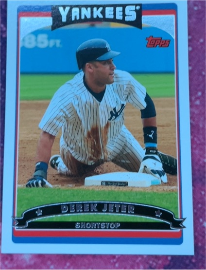 2006 Topps #500 Derek Jeter — front