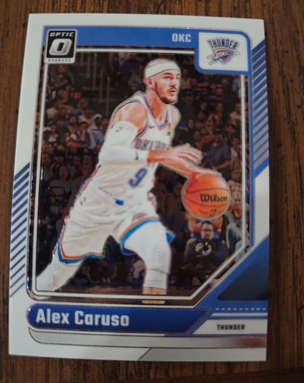2024-25 Panini Donruss Optic #28 Alex Caruso Thunder — front