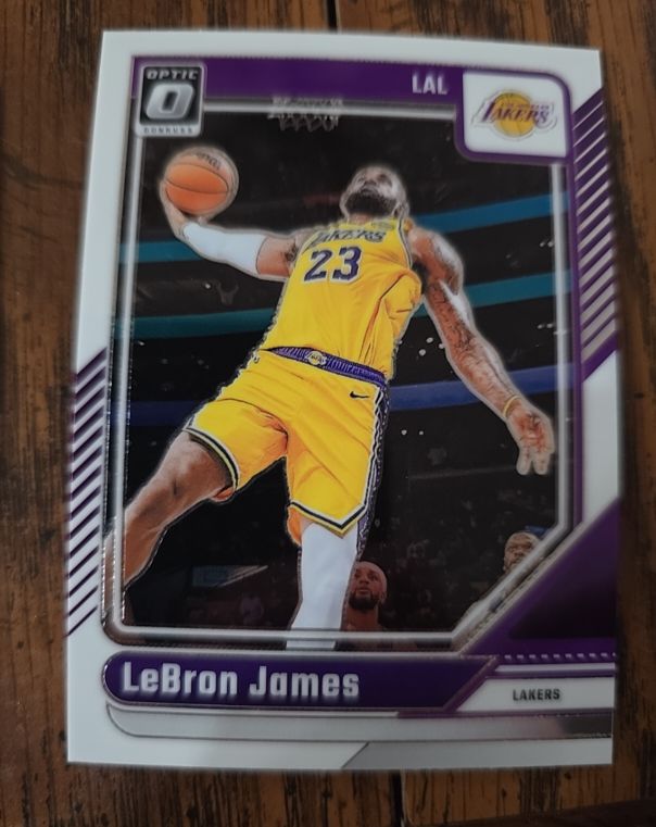 2024-25 Panini Donruss Optic #148 LeBron James — front