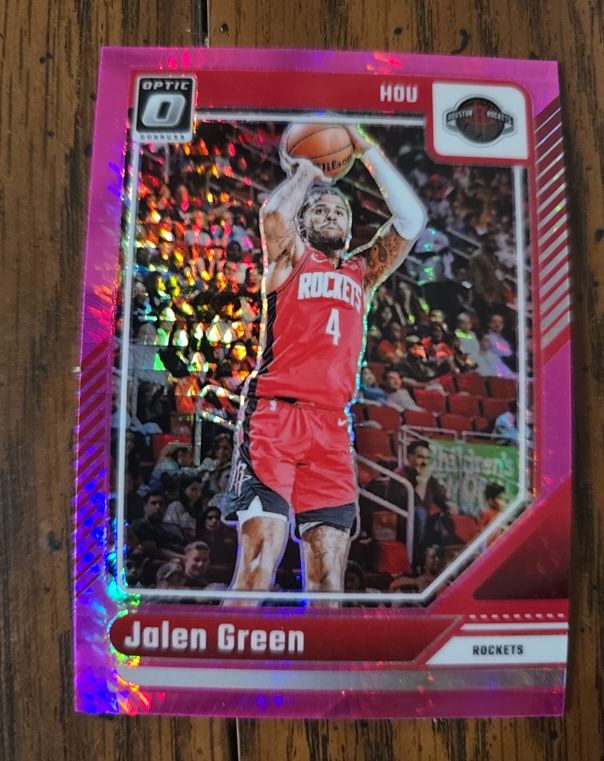 2024-25 Panini Donruss Optic #171 Jalen Green — front