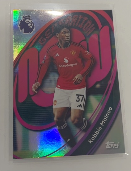 2025-26 Topps Premier League #214 Kobbie Mainoo — front
