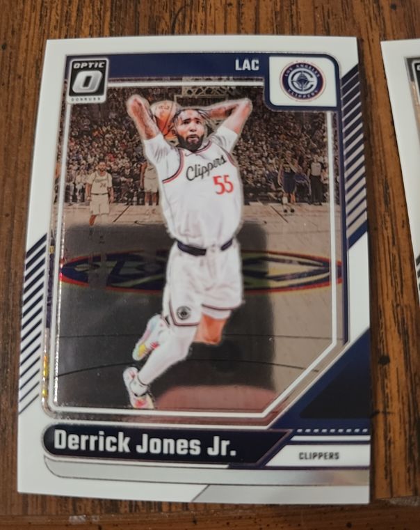 2024-25 Panini Donruss Optic #71 Derrick Jones Jr. — front