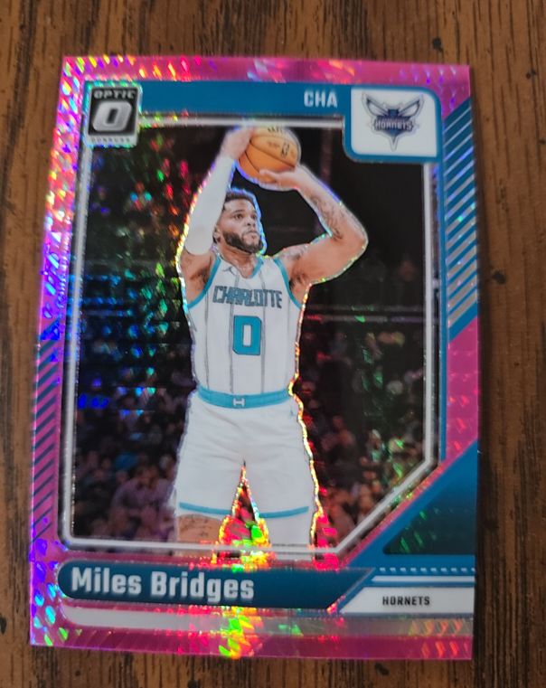 2024-25 Panini Donruss Optic #208 Miles Bridges — front