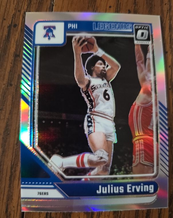 2024-25 Panini Donruss Optic #232 Julius Erving — front