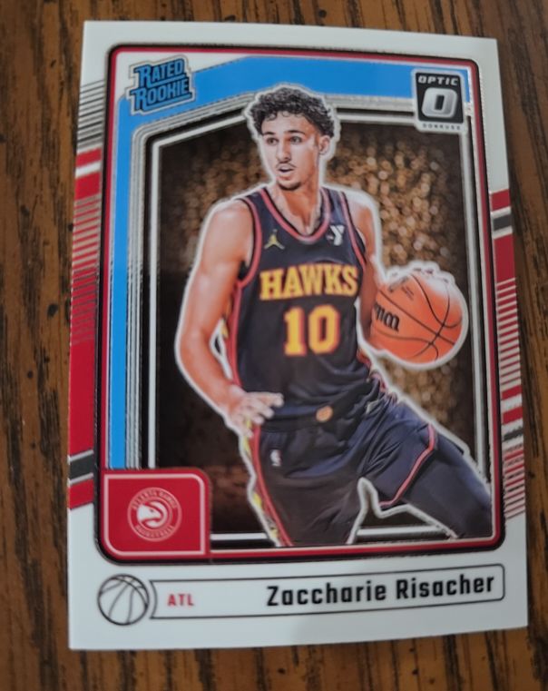2024-25 Panini Donruss Optic #268 Zaccharie Risacher — front