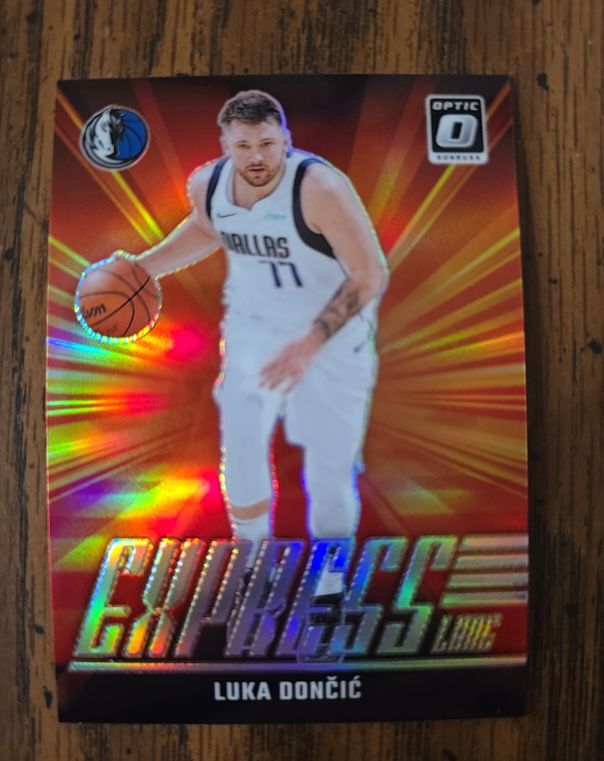 2024-25 Panini Donruss Optic #6 Luka Dončić Express Lane — front