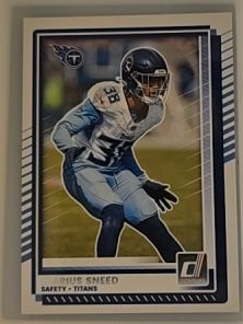 2025 Donruss #198 L'Jarius Sneed — front