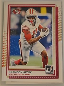 2025 Donruss #249 Brandon Aiyuk — front