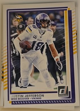 2025 Donruss #242 Justin Jefferson — front