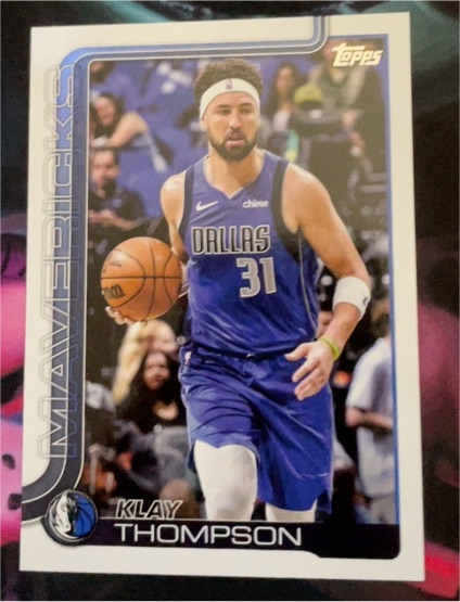 2025-26 Topps #170 Klay Thompson — front