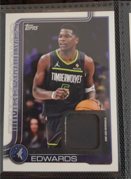 2025-26 Topps #241 Anthony Edwards — front