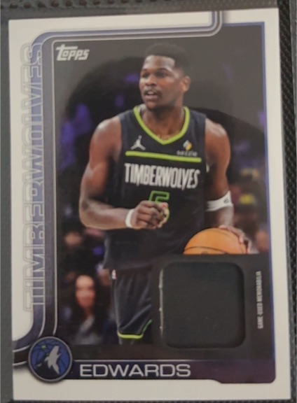 2025-26 Topps #287 Anthony Edwards — front
