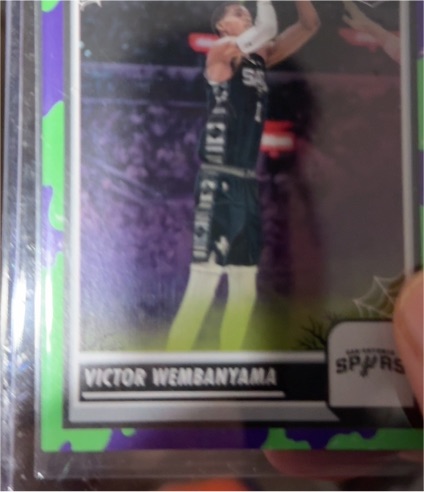 2023-24 Panini Haunted Hoops #108 Victor Wembanyama — front