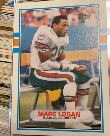 1989 Topps Traded #108T Marc Logan — front