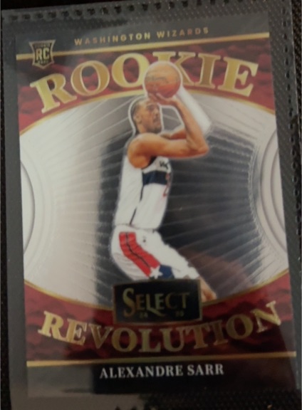 2024-25 Panini Select Rookie Revolution RC Alexandre Sarr — front
